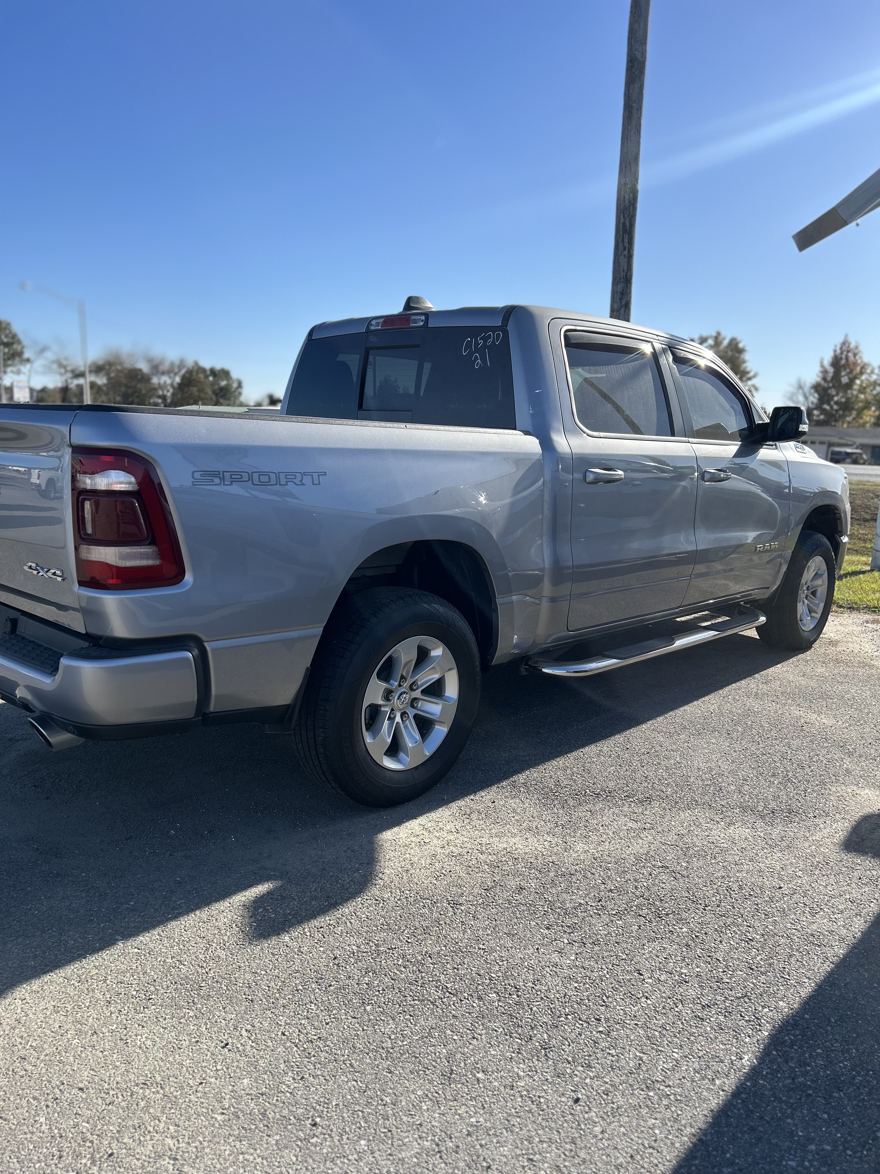 Used 2021 RAM Ram 1500 Pickup Big Horn/Lone Star with VIN 1C6SRFFT9MN649492 for sale in Little Rock
