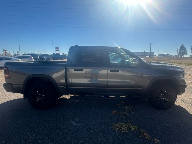 Used 2022 RAM Ram 1500 Pickup Rebel with VIN 1C6SRFLT8NN259165 for sale in Rugby, ND