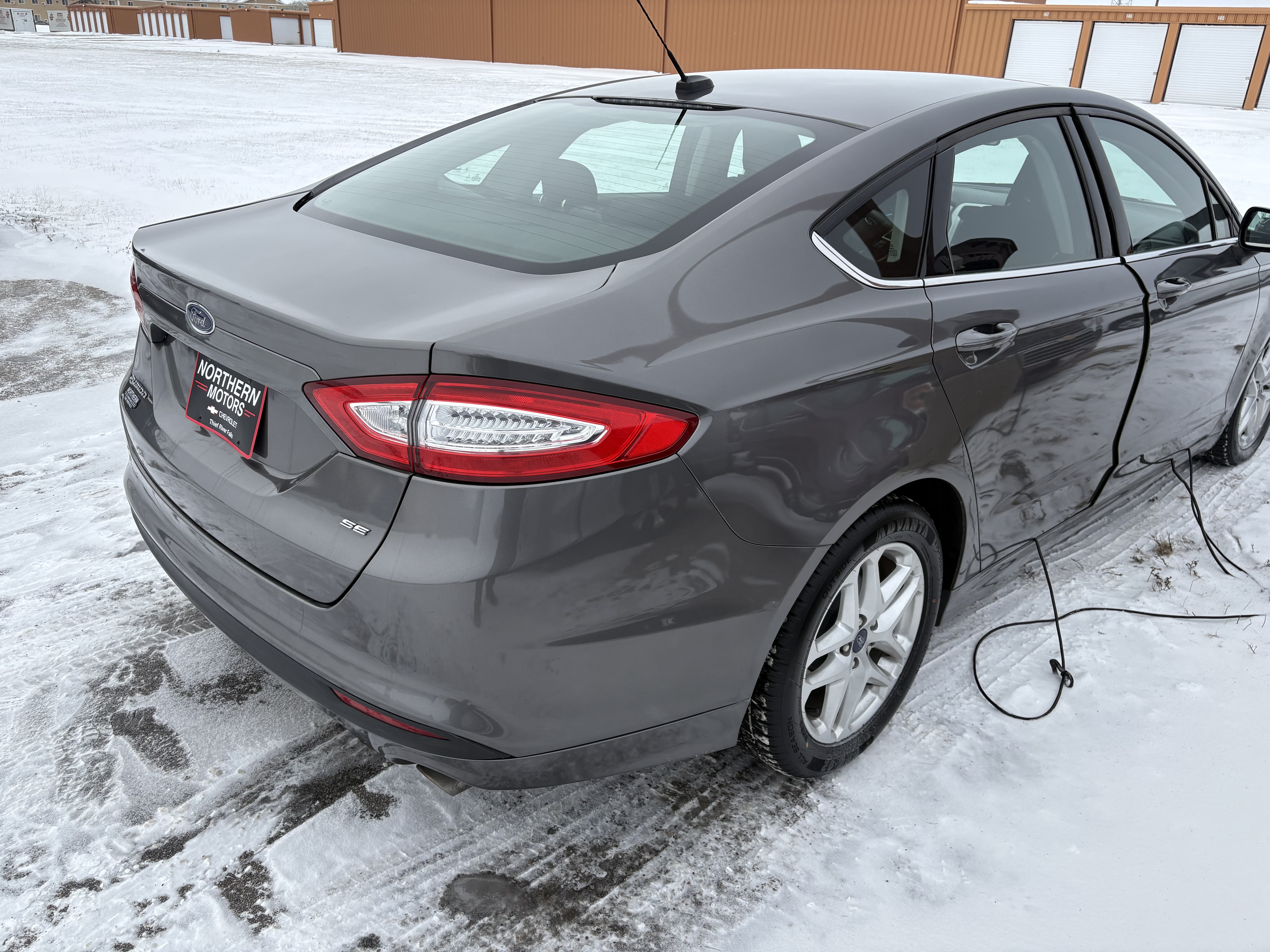 Used 2014 Ford Fusion SE with VIN 1FA6P0H73E5358734 for sale in Thief River Falls, Minnesota