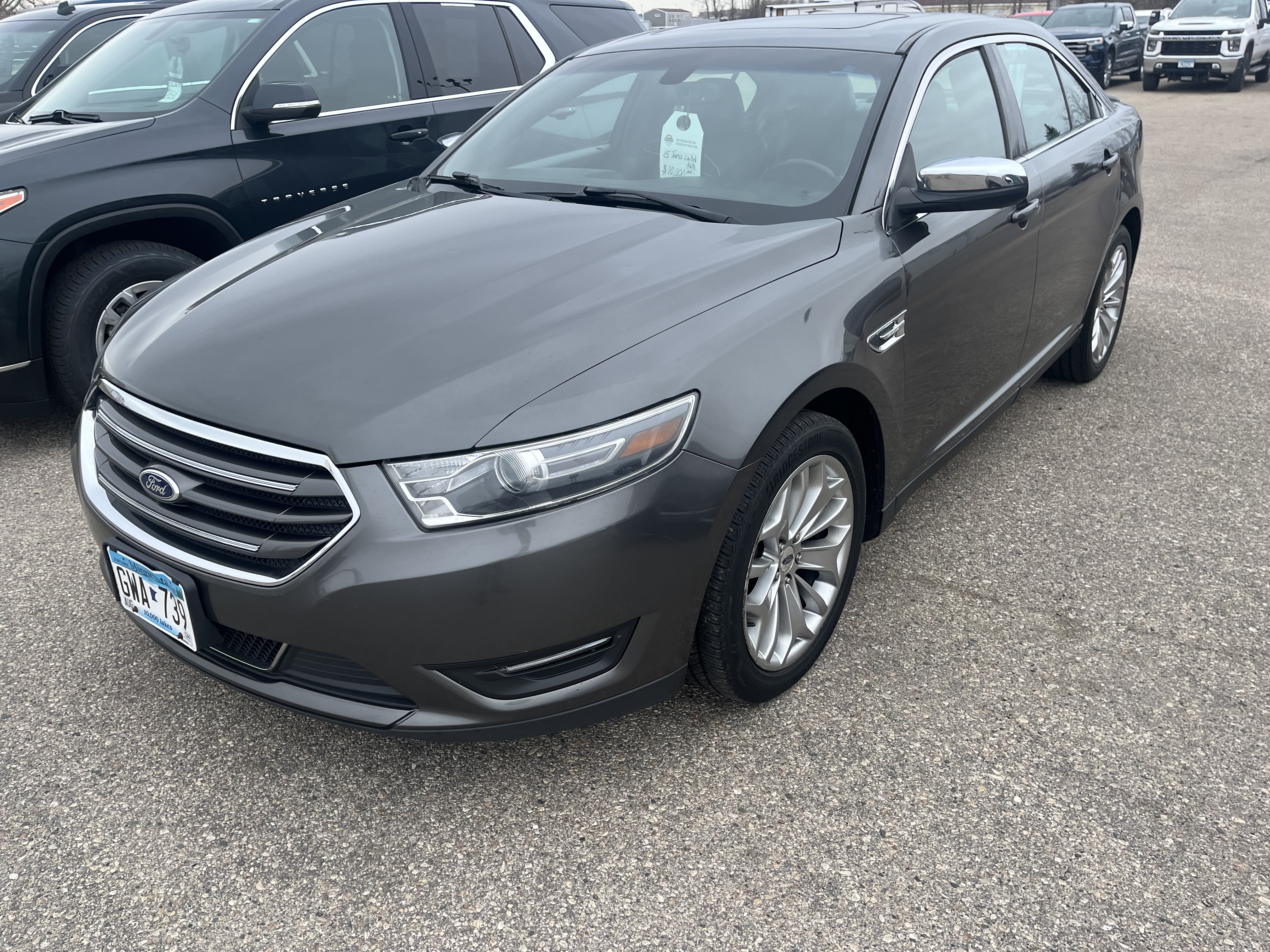 Used 2015 Ford Taurus Limited with VIN 1FAHP2J81FG137596 for sale in Thief River Falls, Minnesota