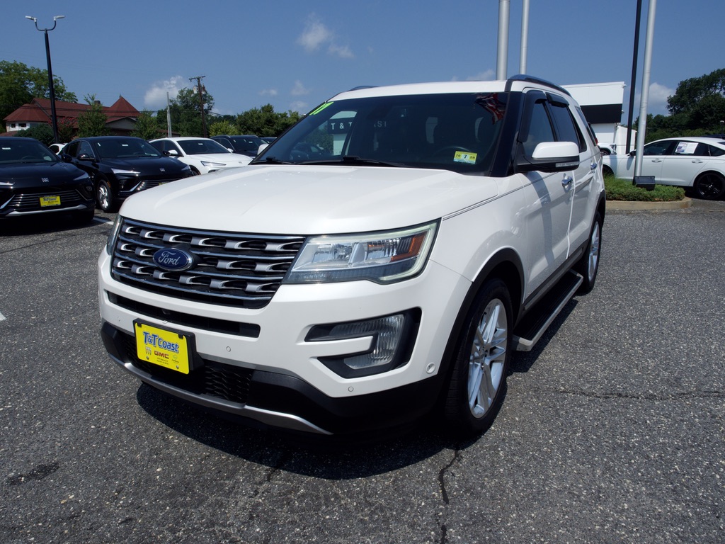 Used 2017 Ford Explorer Limited with VIN 1FM5K8F87HGB49144 for sale in Manasquan, NJ