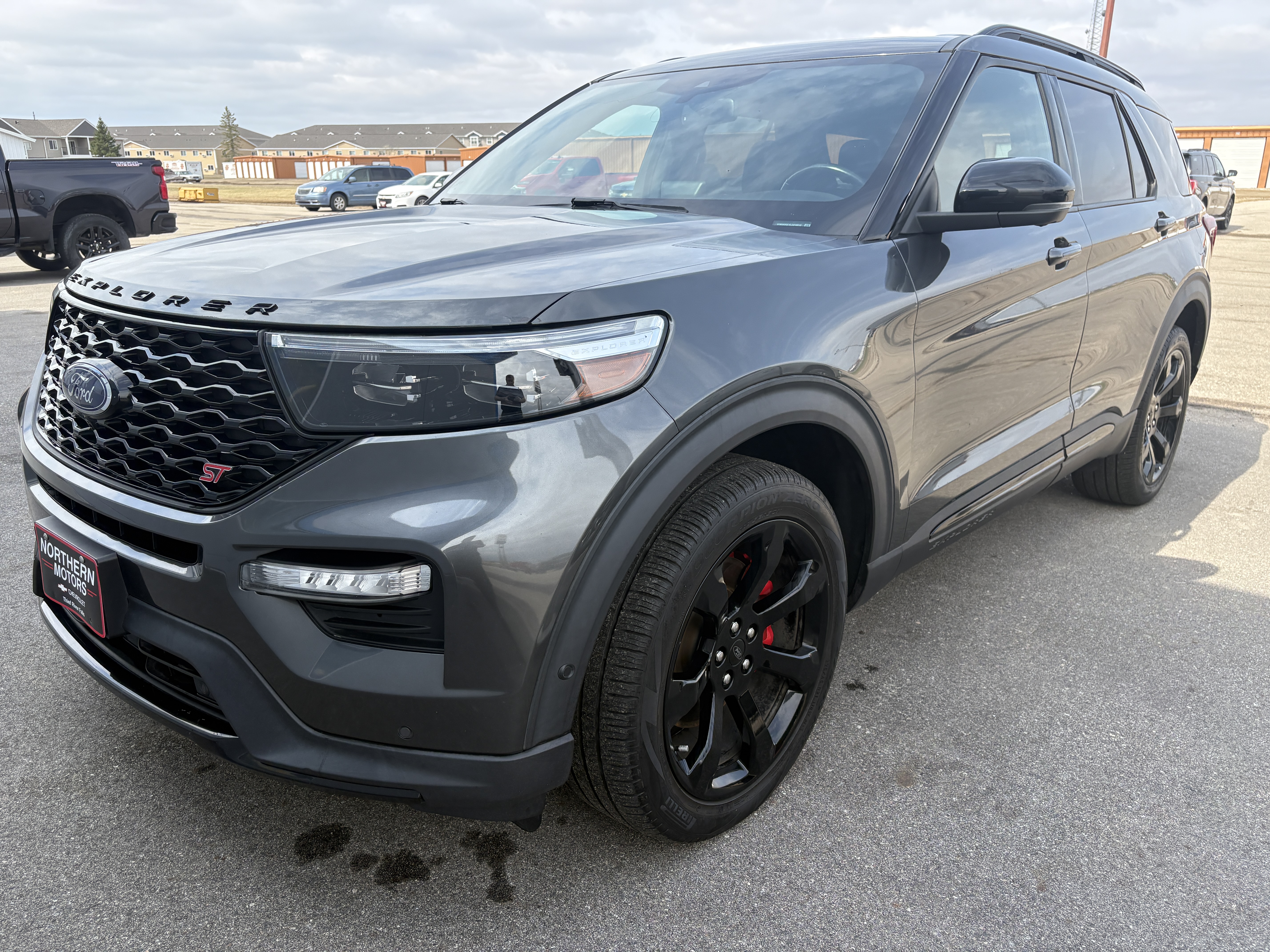 Used 2020 Ford Explorer ST with VIN 1FM5K8GC4LGB10913 for sale in Thief River Falls, Minnesota