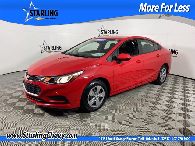 Certified Pre-Owned 2017 Chevrolet Cruze LS FRONT_WHEEL_DRIVE Sedan
