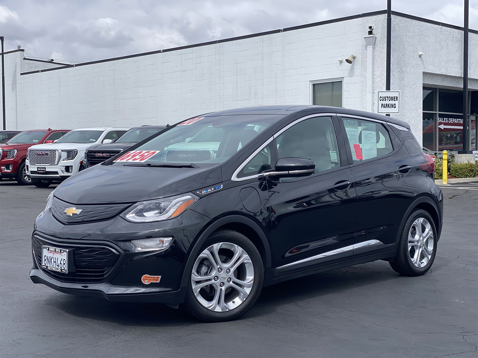 Used 2020 Chevrolet Bolt EV LT with VIN 1G1FW6S06L4105107 for sale in Covina, CA