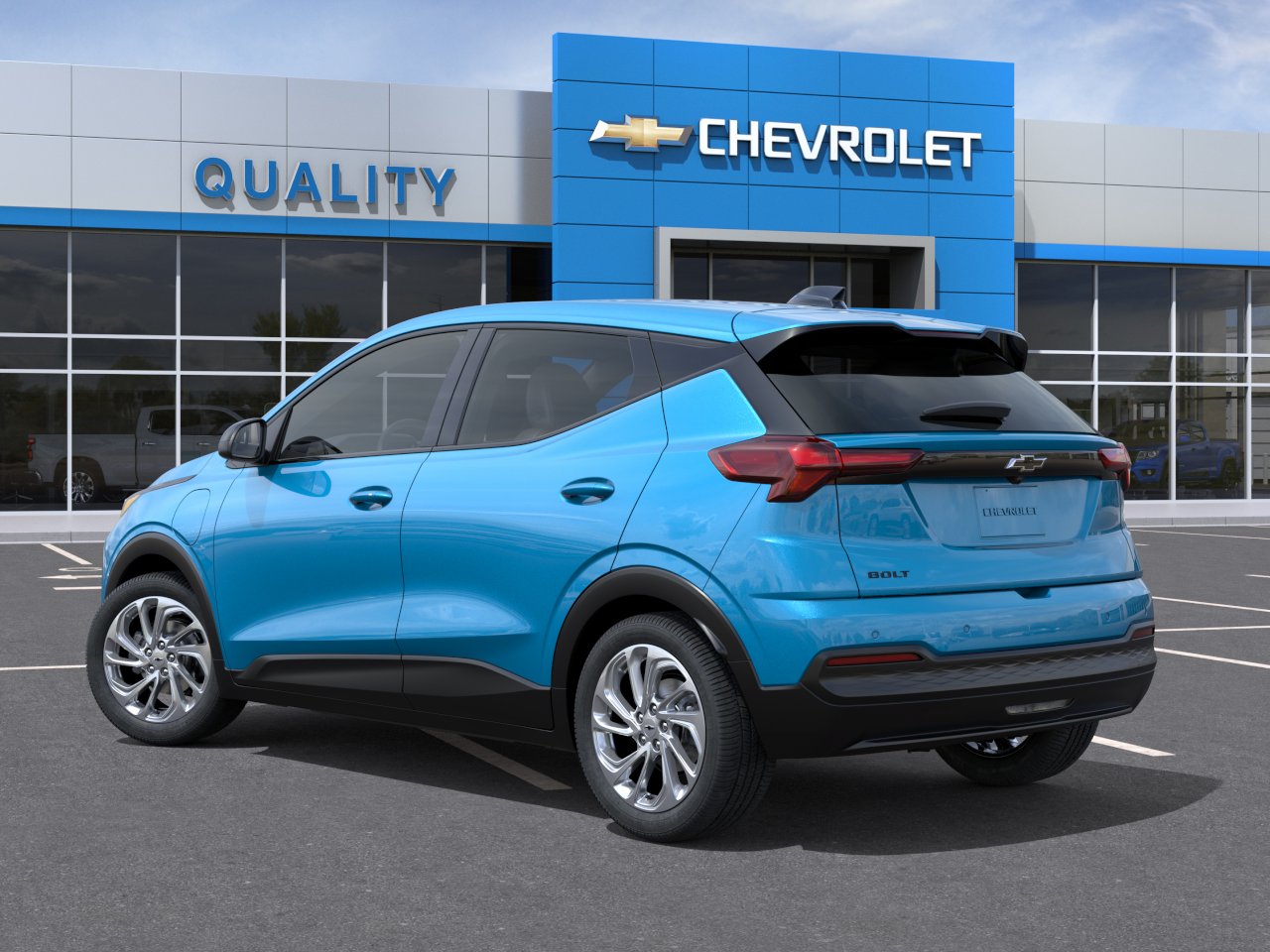 New 2027 Marina Blue Metallic Chevrolet LT image 3