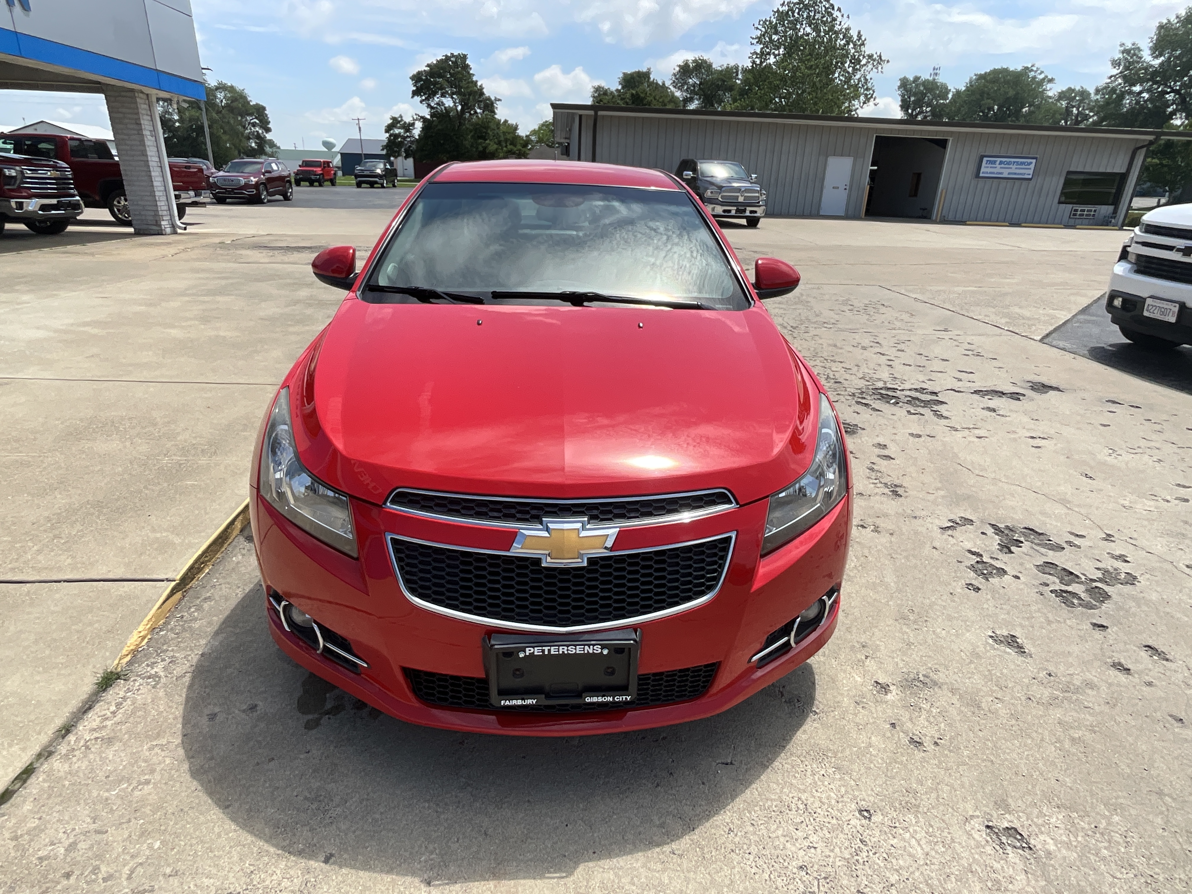 Used 2014 Chevrolet Cruze 2LT with VIN 1G1PE5SBXE7385702 for sale in Fairbury, IL