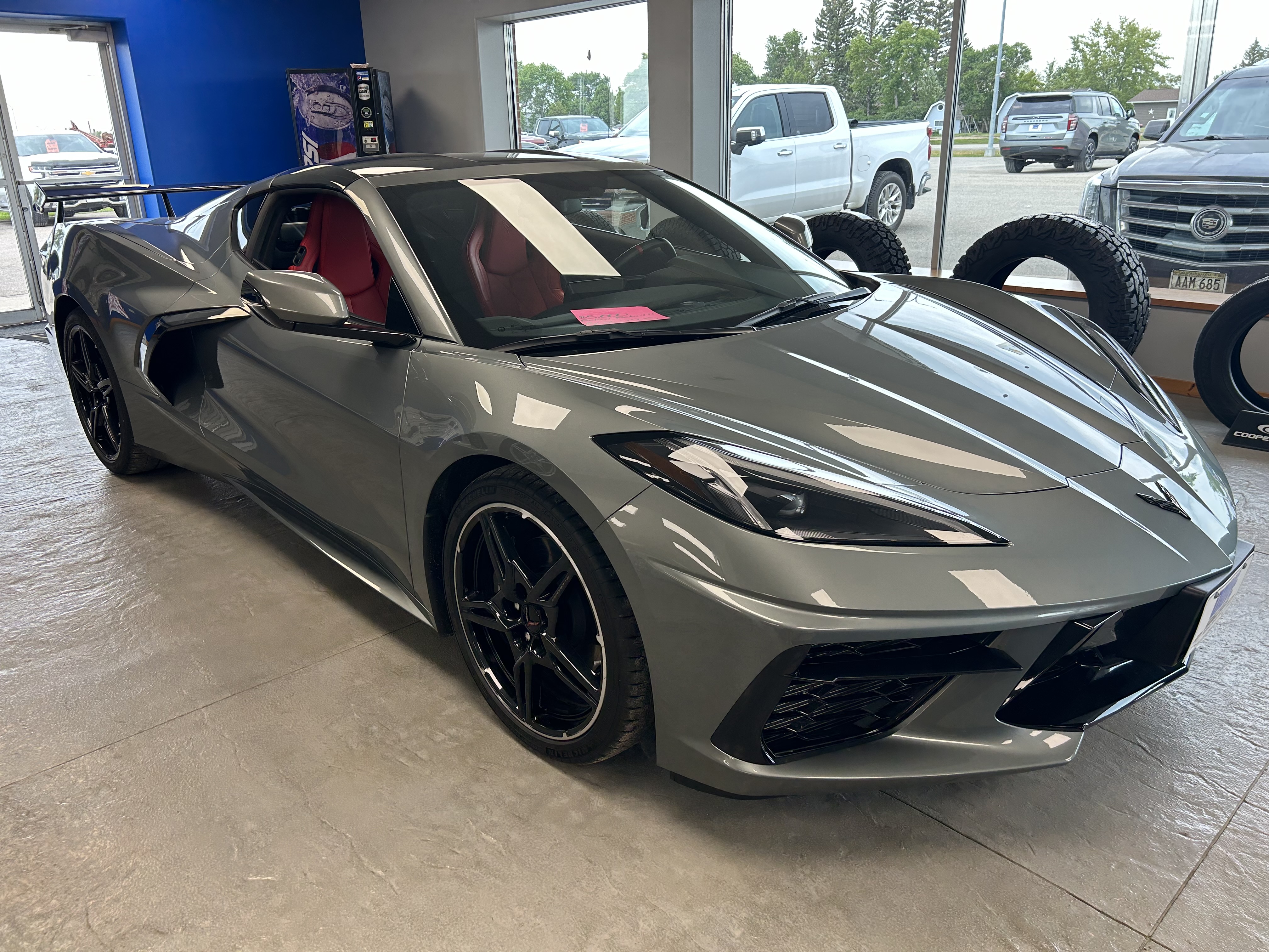 Used 2022 Chevrolet Corvette 1LT with VIN 1G1YA2D4XN5119458 for sale in Rugby, ND