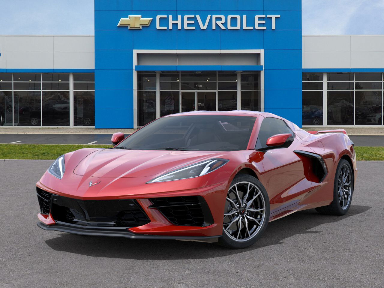 $84,463 2024 Chevrolet Corvette Stingray 2lt Red Mist Metallic Tintcoat 