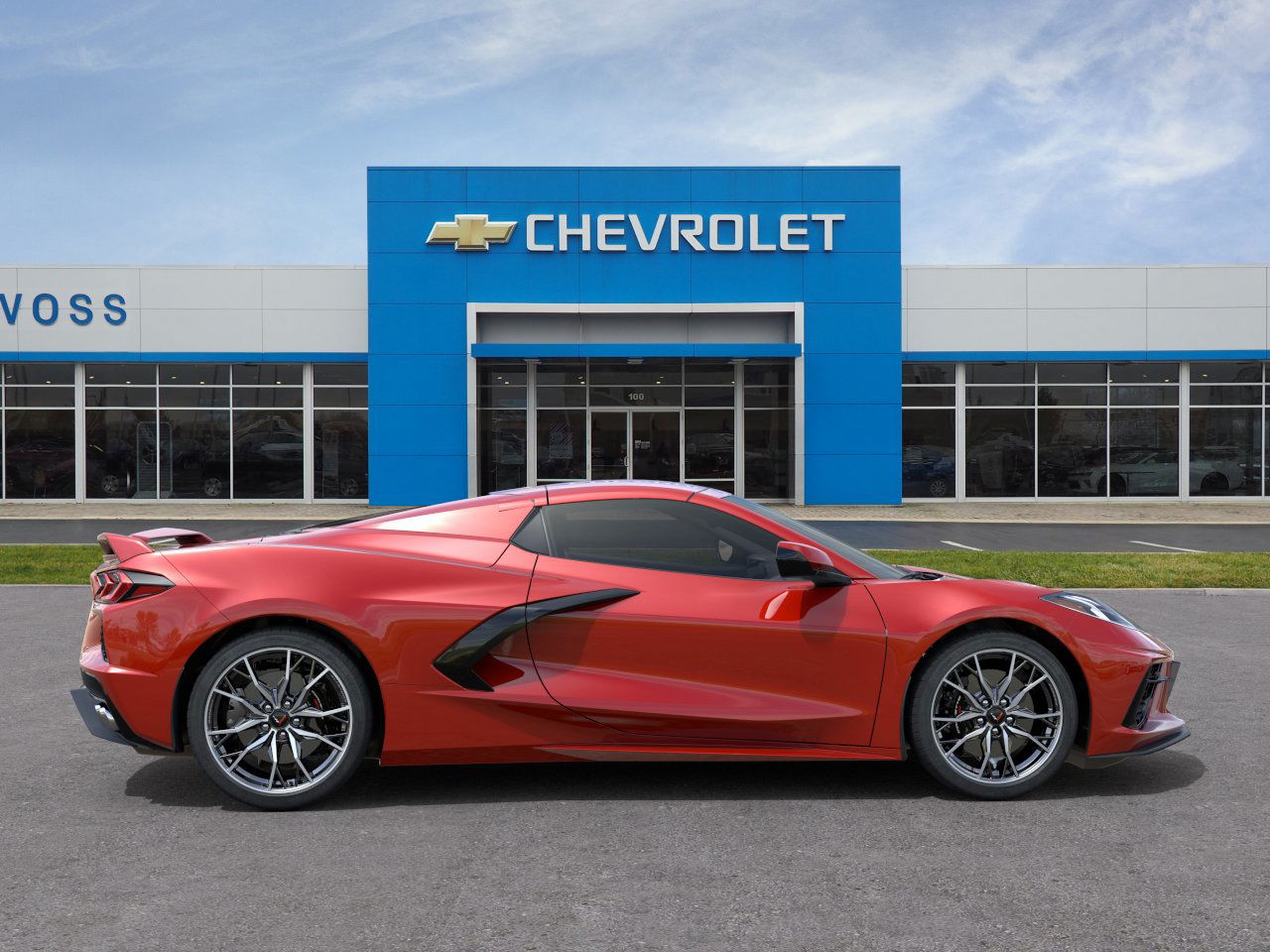 $84,463 2024 Chevrolet Corvette Stingray 2lt Red Mist Metallic Tintcoat 