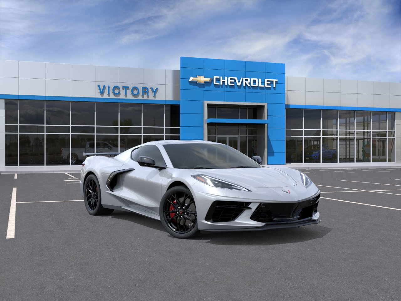 Blade Silver Metallic 2027 Chevrolet Corvette Coupe Rear-Wheel Drive