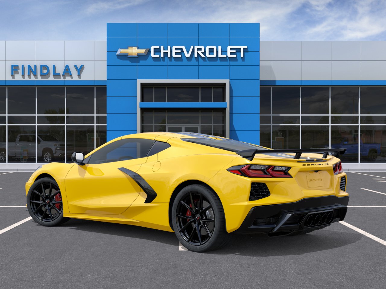 New 2027 Competition Yellow Tintcoat Metallic Chevrolet 2LT image 3