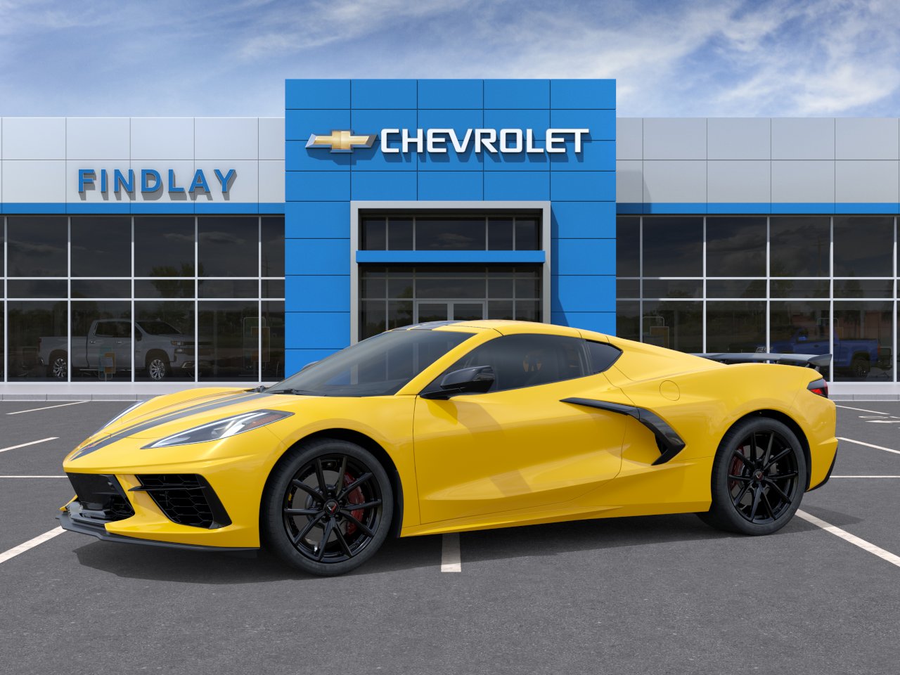 New 2027 Competition Yellow Tintcoat Metallic Chevrolet 2LT image 2