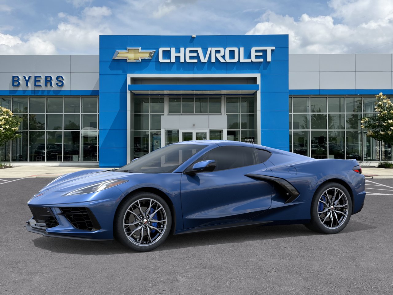 New 2027 Admiral Blue Metallic Chevrolet 2LT image 2