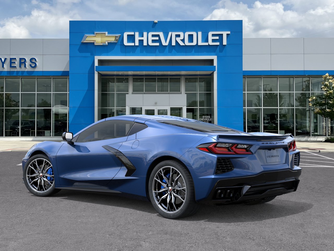 New 2027 Admiral Blue Metallic Chevrolet 2LT image 3