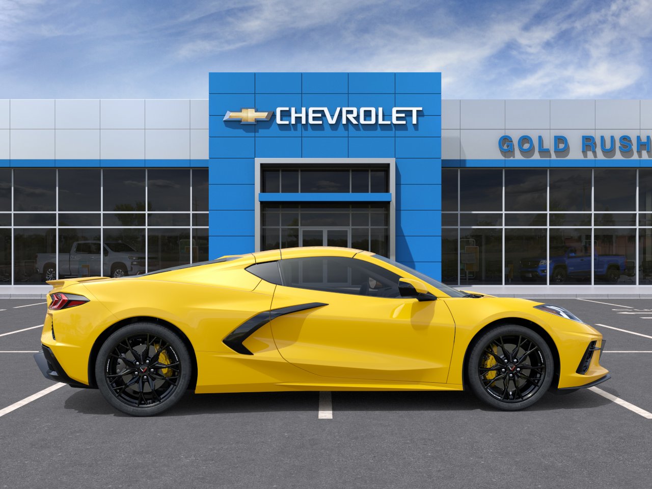 New 2027 Competition Yellow Tintcoat Metallic Chevrolet 2LT image 5