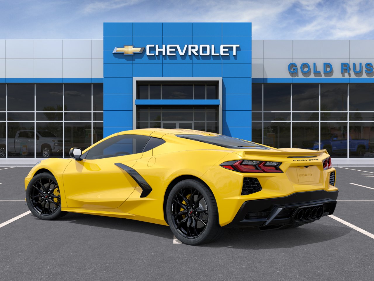 New 2027 Competition Yellow Tintcoat Metallic Chevrolet 2LT image 3
