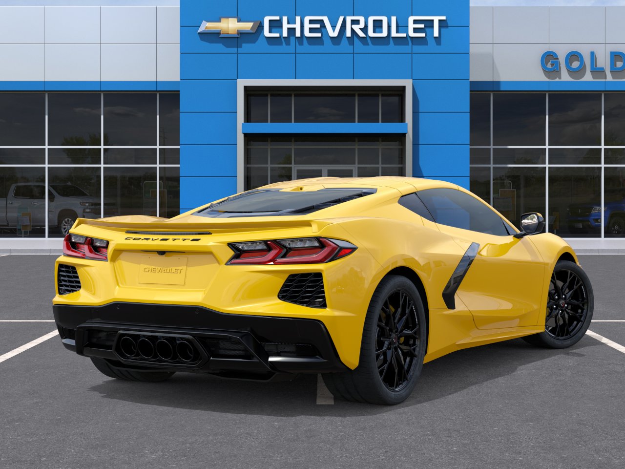 New 2027 Competition Yellow Tintcoat Metallic Chevrolet 2LT image 4