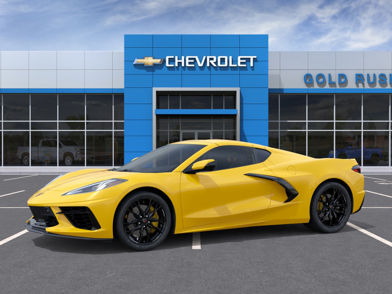 New 2027 Competition Yellow Tintcoat Metallic Chevrolet 2LT image 2