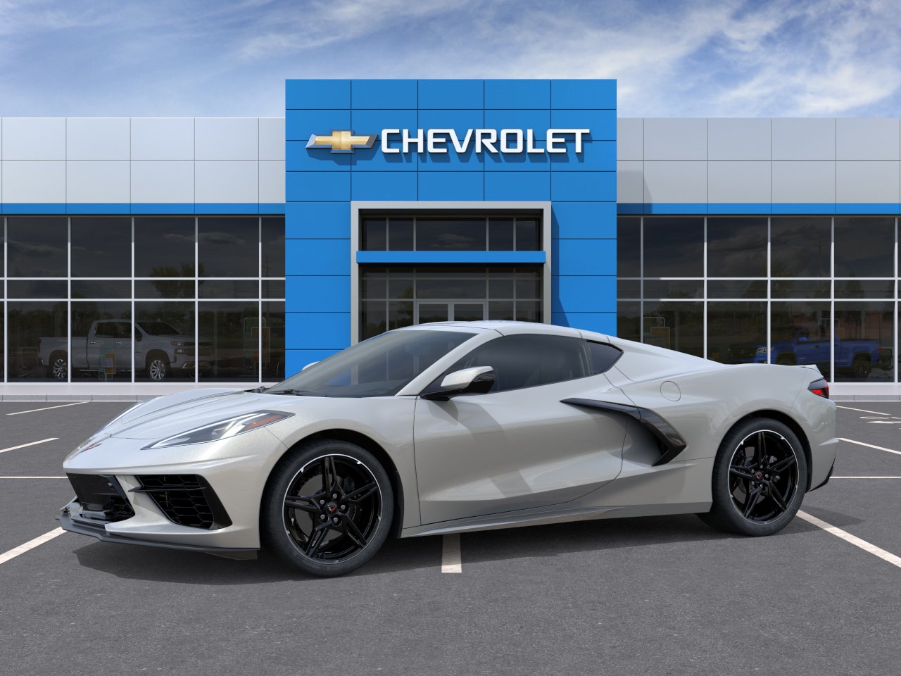Used 2024 Silver Flare Metallic Chevrolet 3LT image 2
