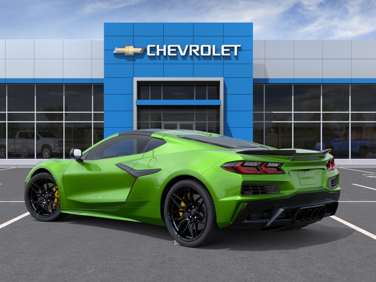 New 2026 Roswell Green Metallic Chevrolet 1LZ image 3