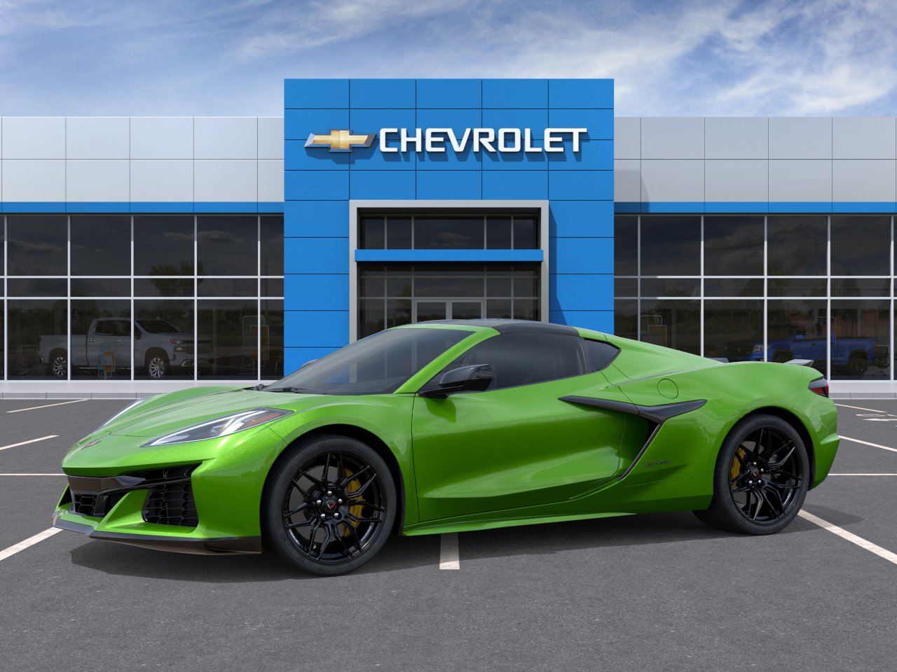 New 2026 Roswell Green Metallic Chevrolet 1LZ image 2