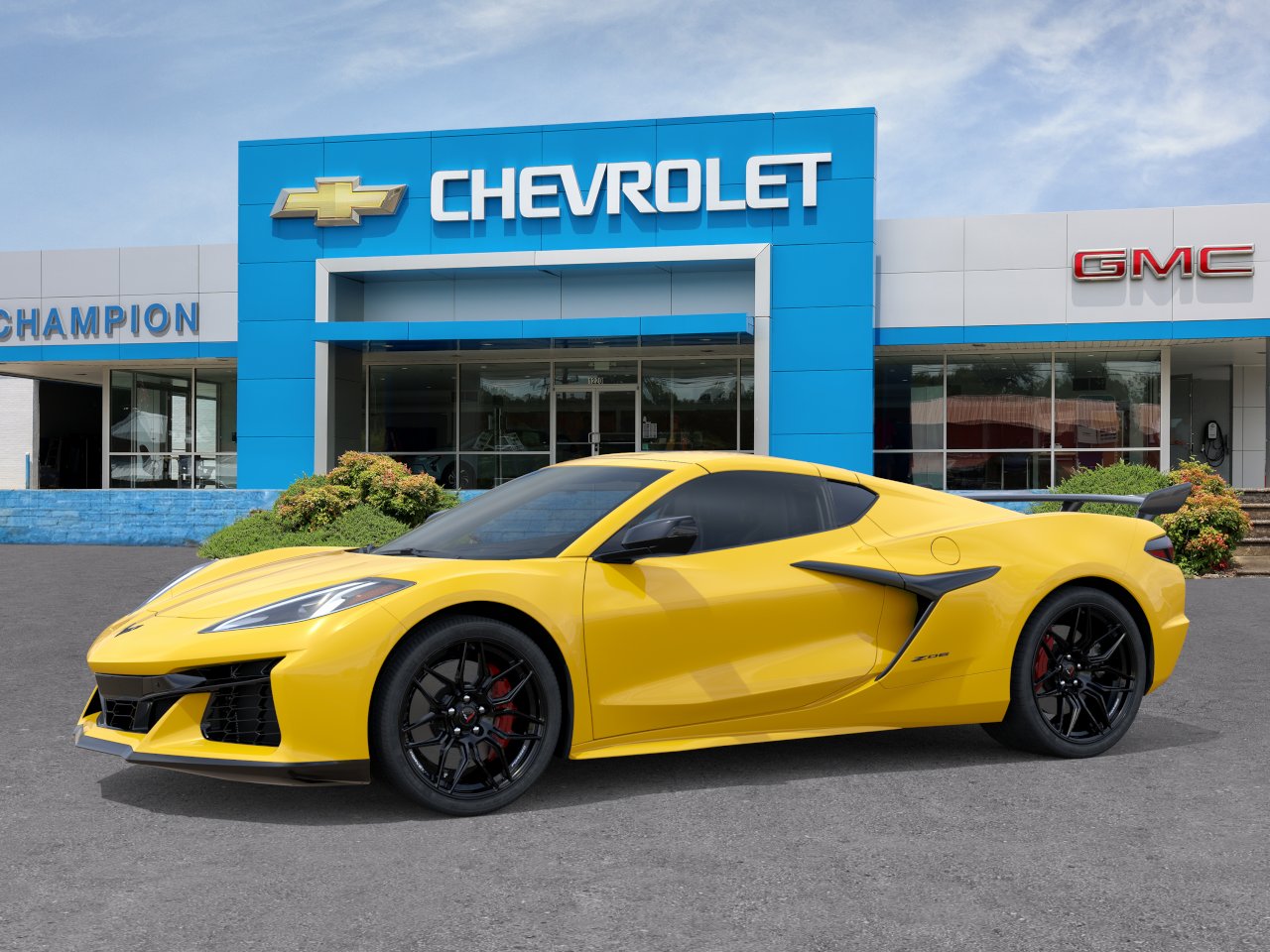 New 2026 Competition Yellow Tintcoat Metallic Chevrolet 2LZ image 2