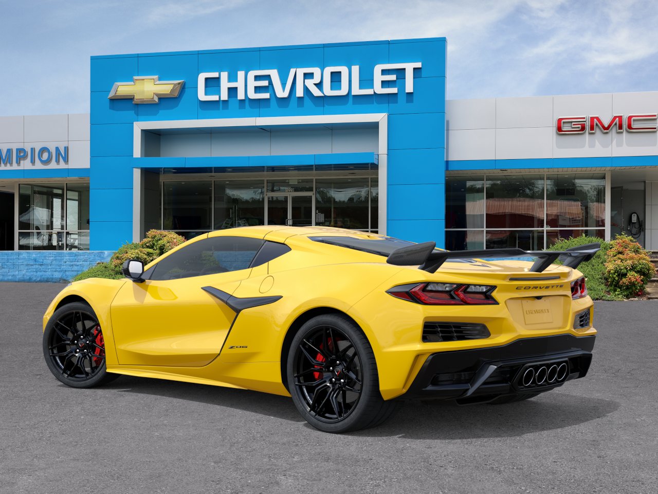 New 2026 Competition Yellow Tintcoat Metallic Chevrolet 2LZ image 3