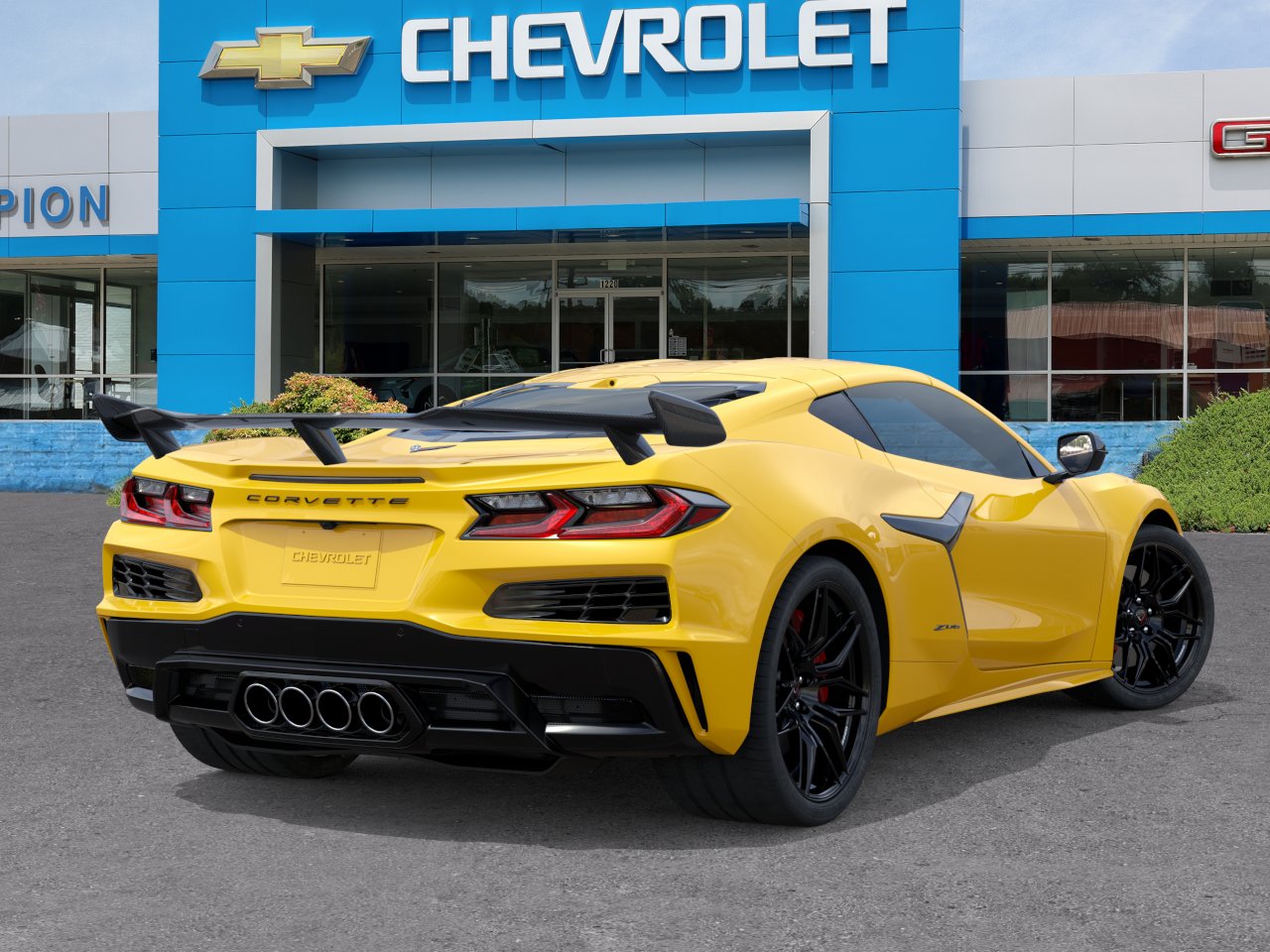 New 2026 Competition Yellow Tintcoat Metallic Chevrolet 2LZ image 4