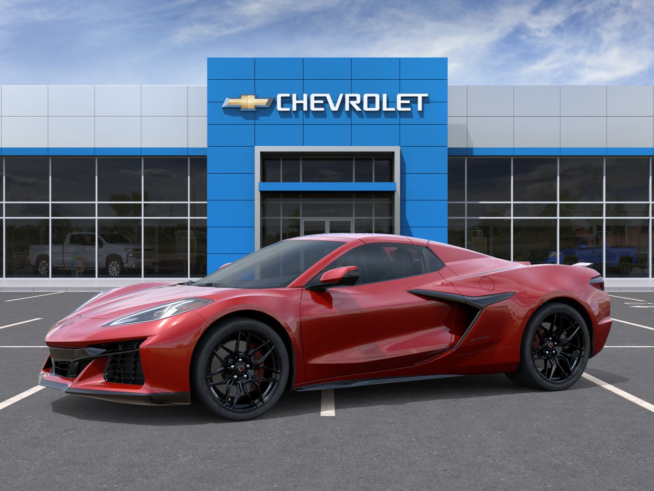 New 2027 Red Mist Metallic Tintcoat Chevrolet 2LZ image 2