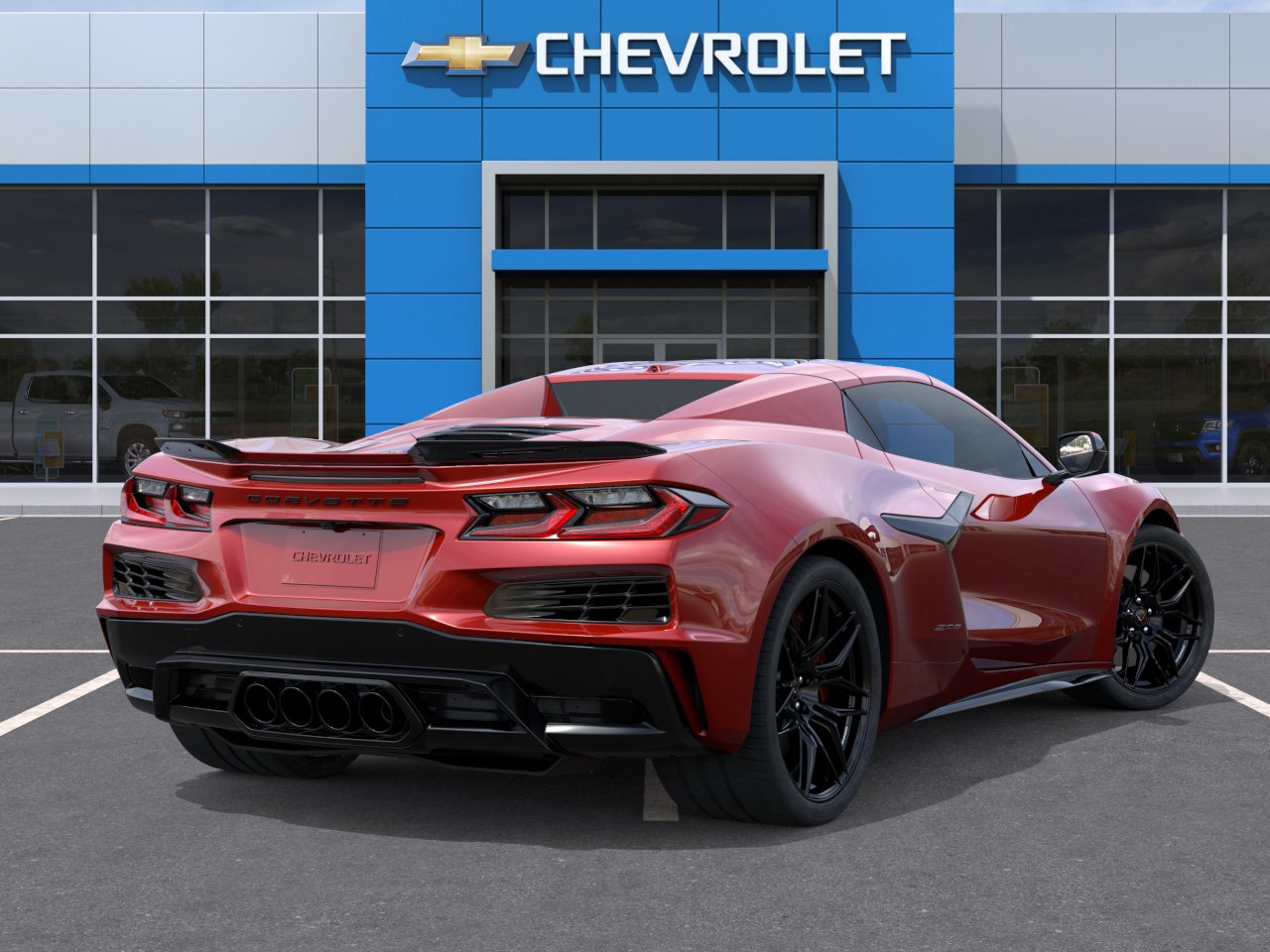 New 2027 Red Mist Metallic Tintcoat Chevrolet 2LZ image 4