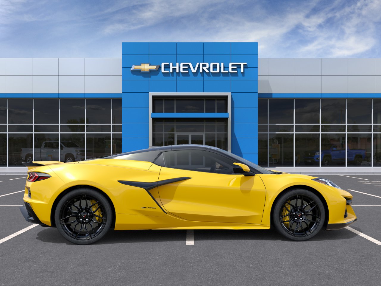 New 2026 Competition Yellow Tintcoat Metallic Chevrolet 2LZ image 5