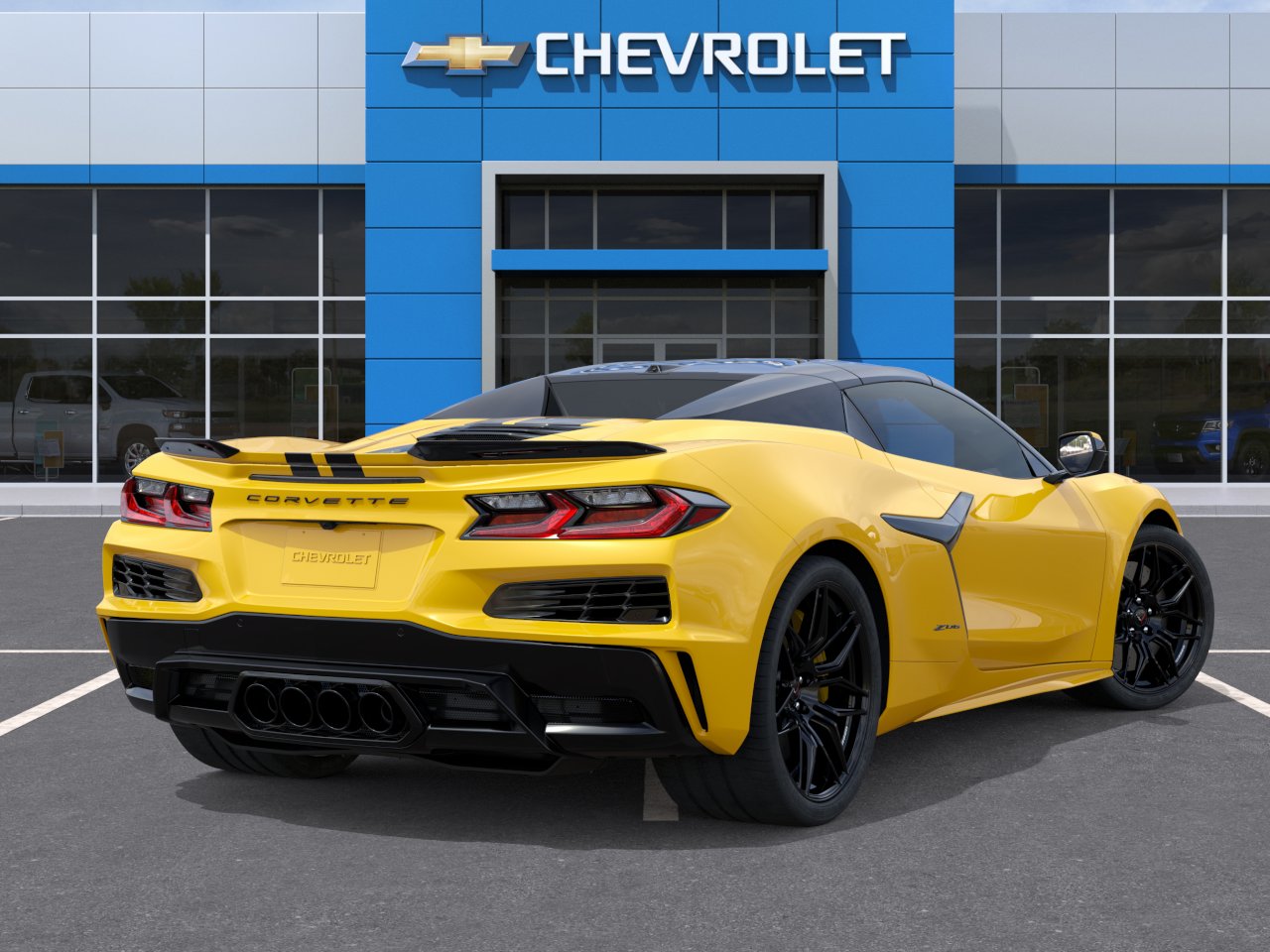 New 2026 Competition Yellow Tintcoat Metallic Chevrolet 2LZ image 4