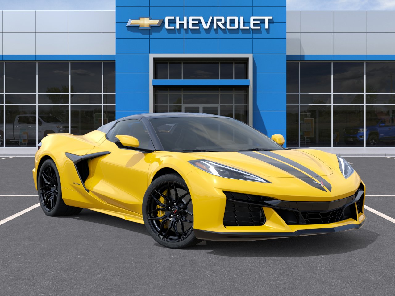 New 2026 Competition Yellow Tintcoat Metallic Chevrolet 2LZ image 7