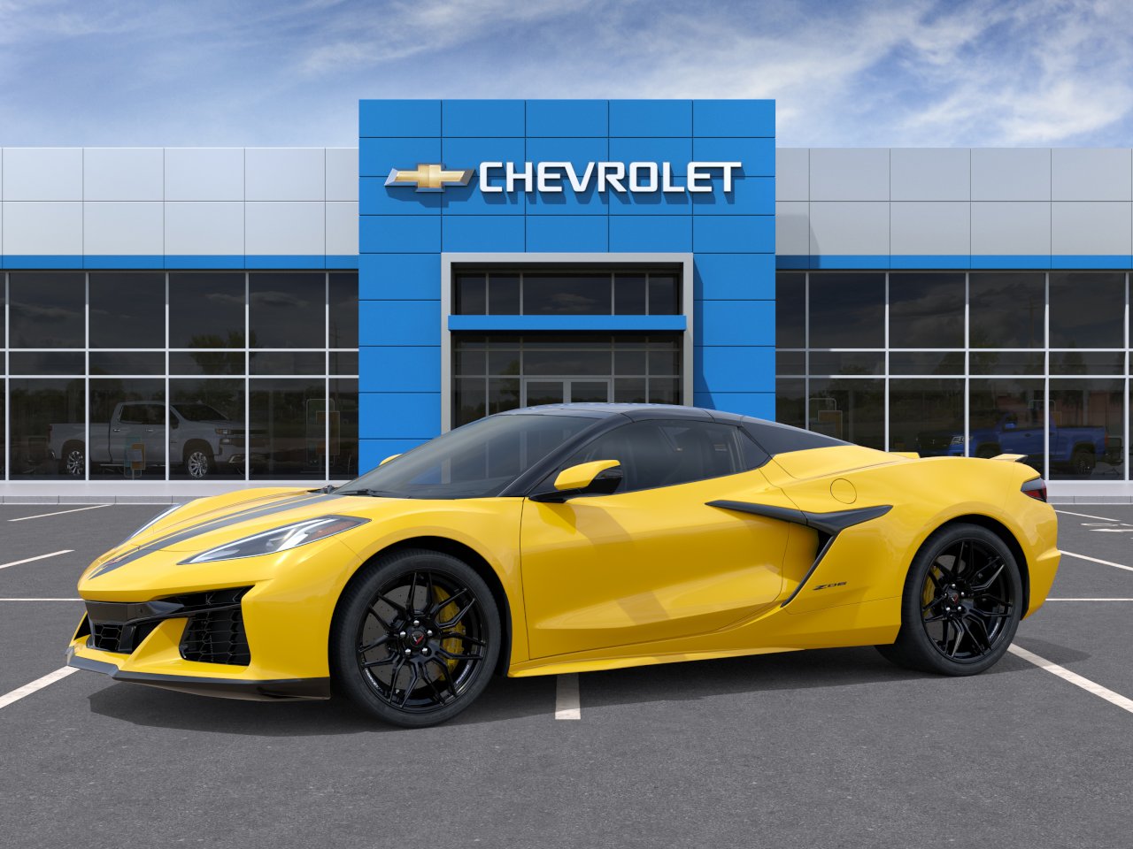 New 2026 Competition Yellow Tintcoat Metallic Chevrolet 2LZ image 2