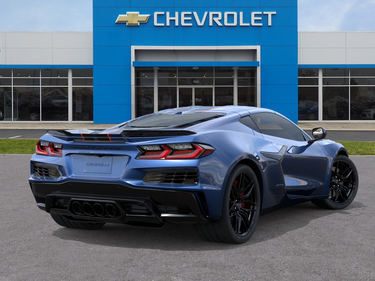 New 2027 Admiral Blue Metallic Chevrolet 3LZ image 4