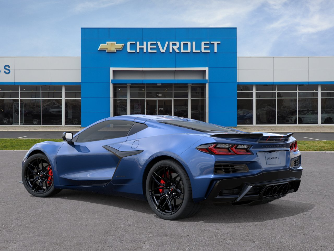 New 2027 Admiral Blue Metallic Chevrolet 3LZ image 3