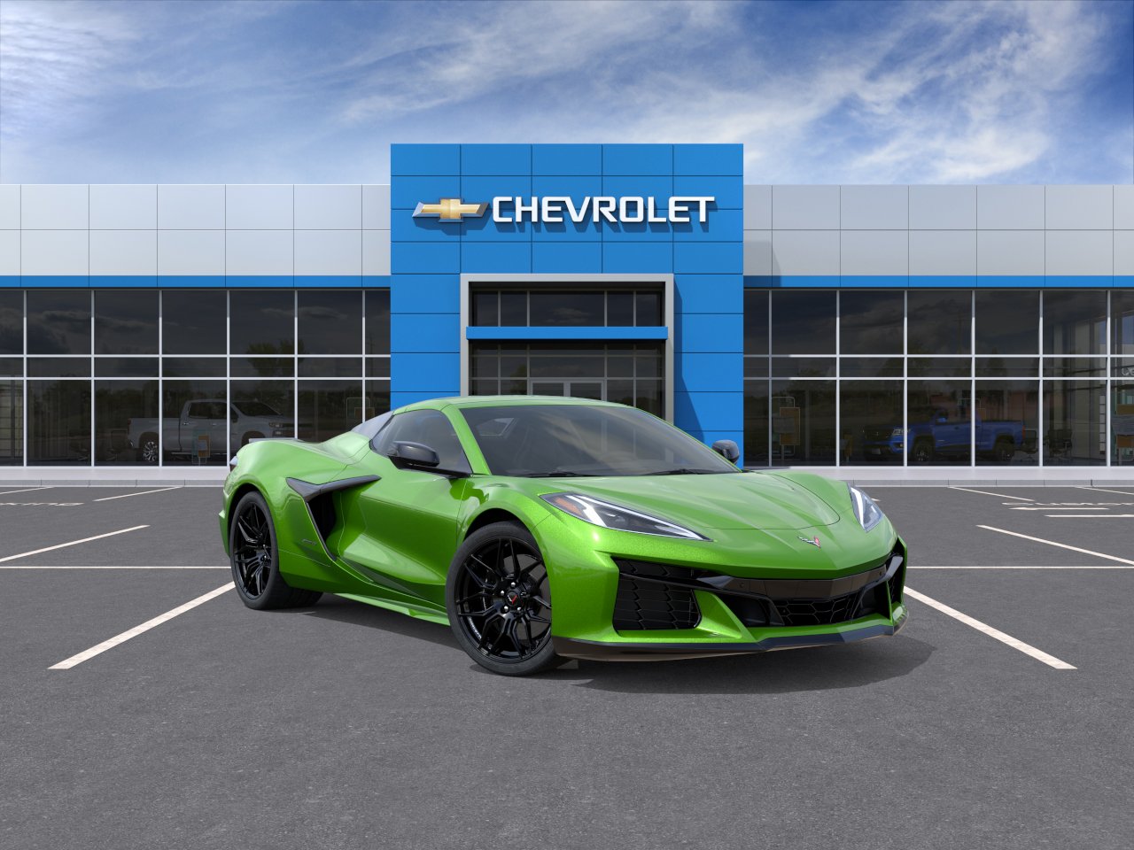 New 2026 Roswell Green Metallic Chevrolet 3LZ image 2