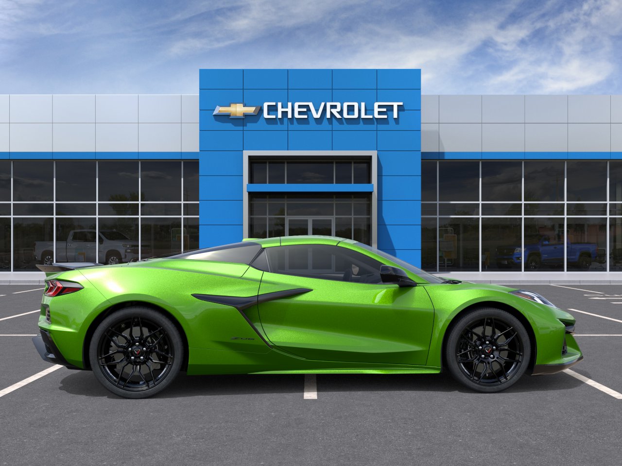 New 2026 Roswell Green Metallic Chevrolet 3LZ image 6