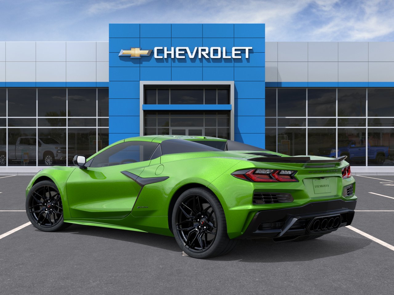 New 2026 Roswell Green Metallic Chevrolet 3LZ image 4