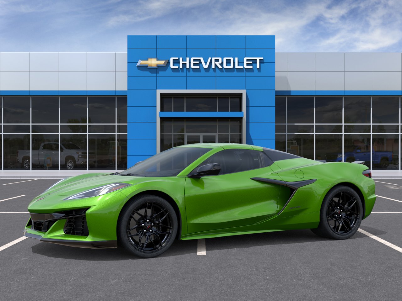 New 2026 Roswell Green Metallic Chevrolet 3LZ image 3