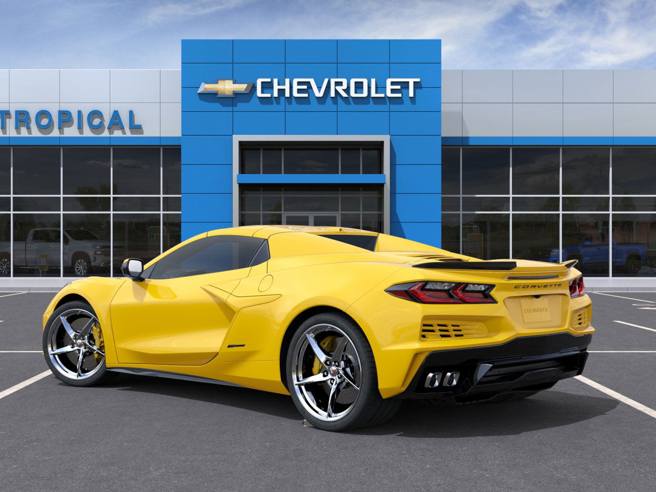 New 2025 Competition Yellow Tintcoat Metallic Chevrolet 3LZ image 30