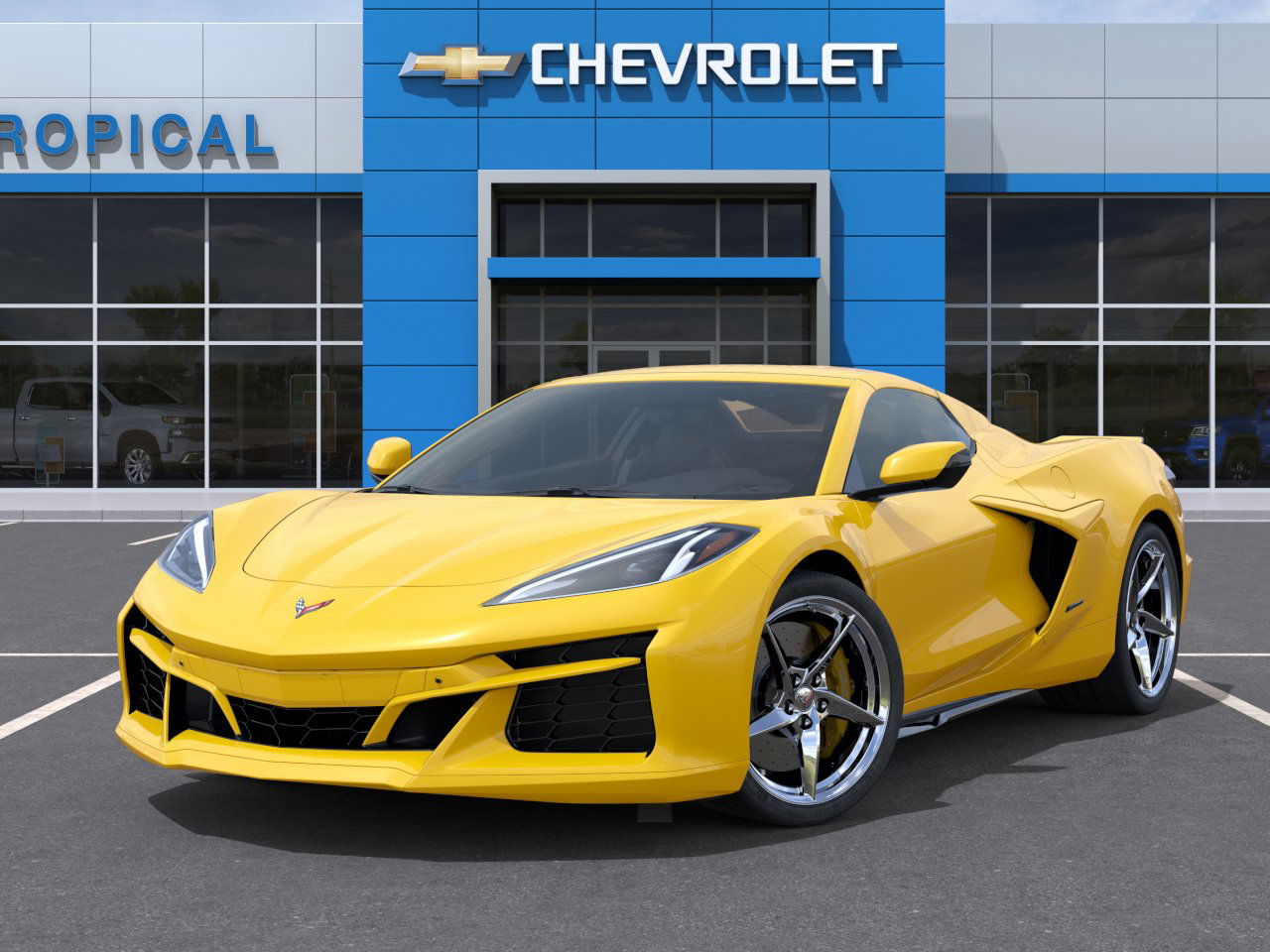 New 2025 Competition Yellow Tintcoat Metallic Chevrolet 3LZ image 33