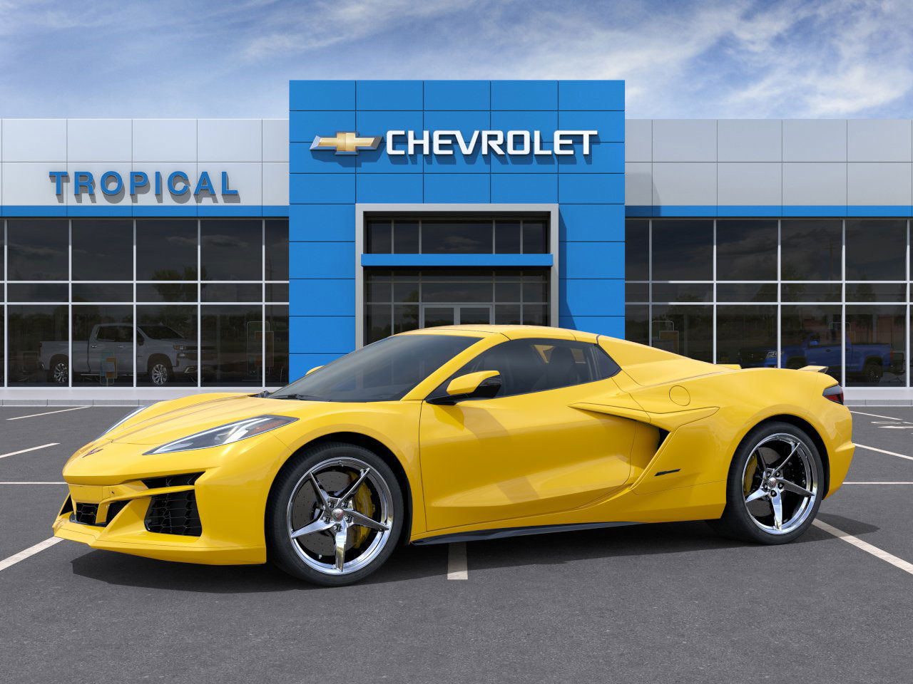 New 2025 Competition Yellow Tintcoat Metallic Chevrolet 3LZ image 29
