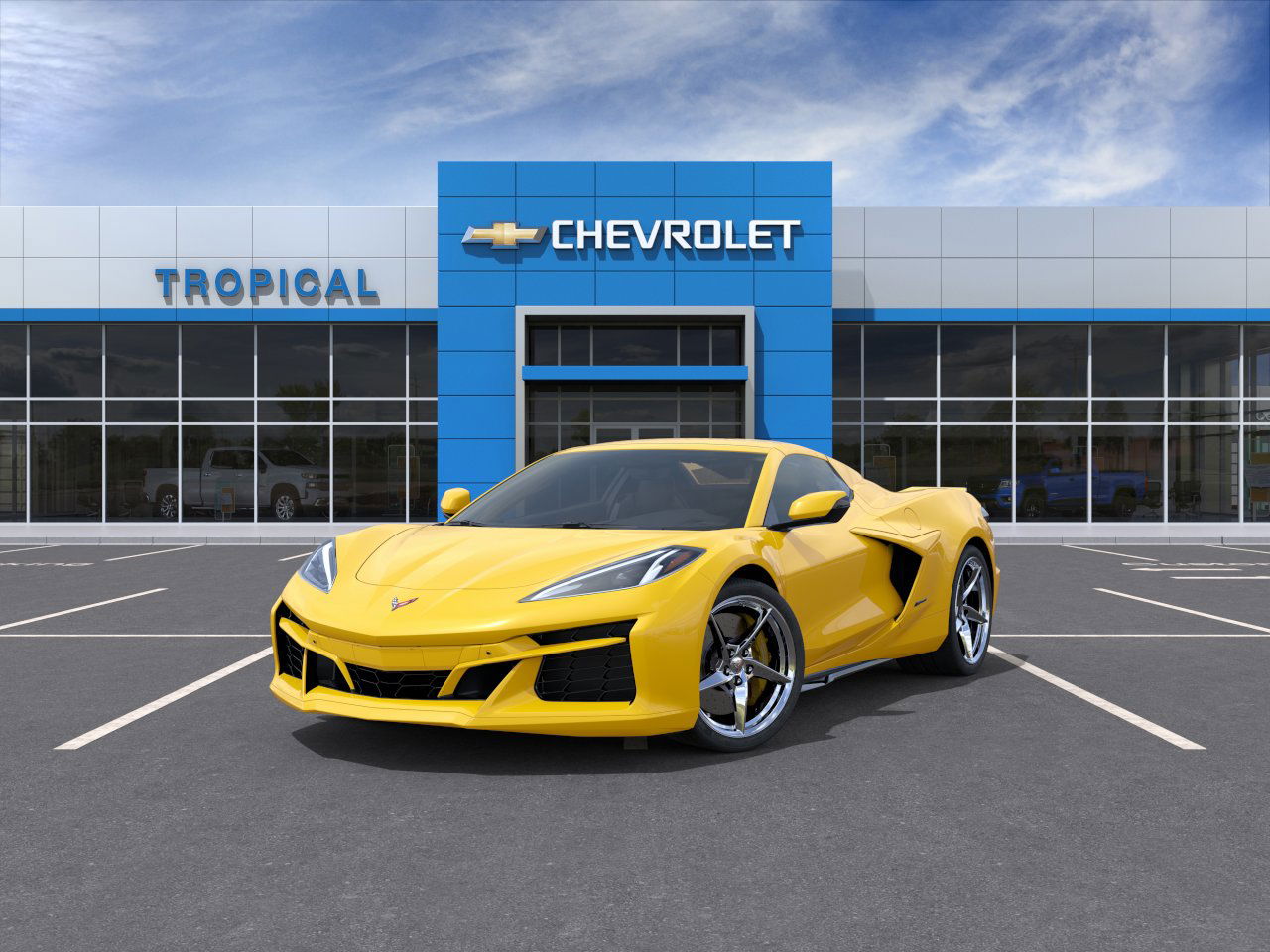New 2025 Competition Yellow Tintcoat Metallic Chevrolet 3LZ image 35