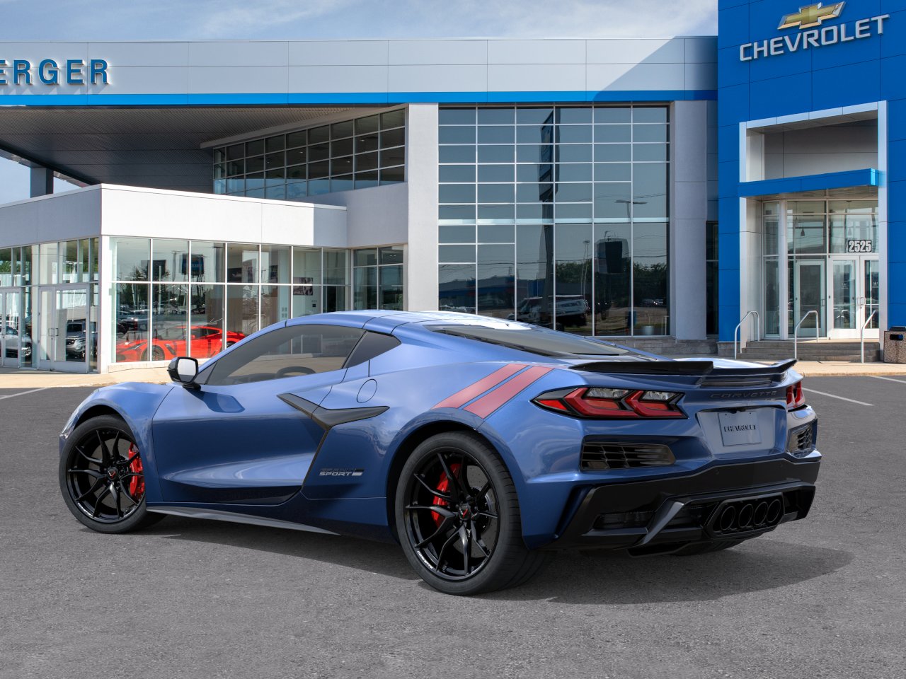 New 2027 Admiral Blue Metallic Chevrolet 2LT image 3