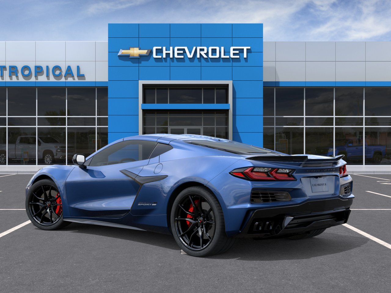 New 2027 Admiral Blue Metallic Chevrolet 3LT image 3