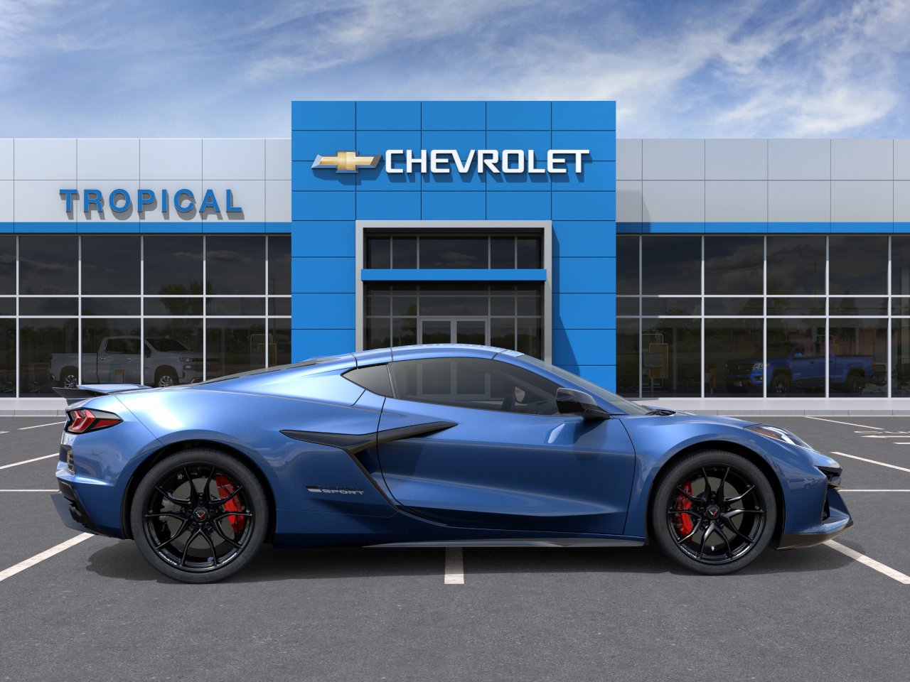 New 2027 Admiral Blue Metallic Chevrolet 3LT image 5
