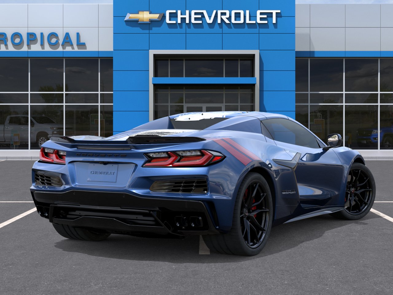 New 2027 Admiral Blue Metallic Chevrolet 3LT image 4