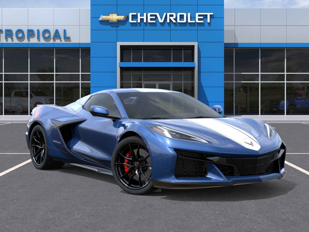 New 2027 Admiral Blue Metallic Chevrolet 3LT image 7