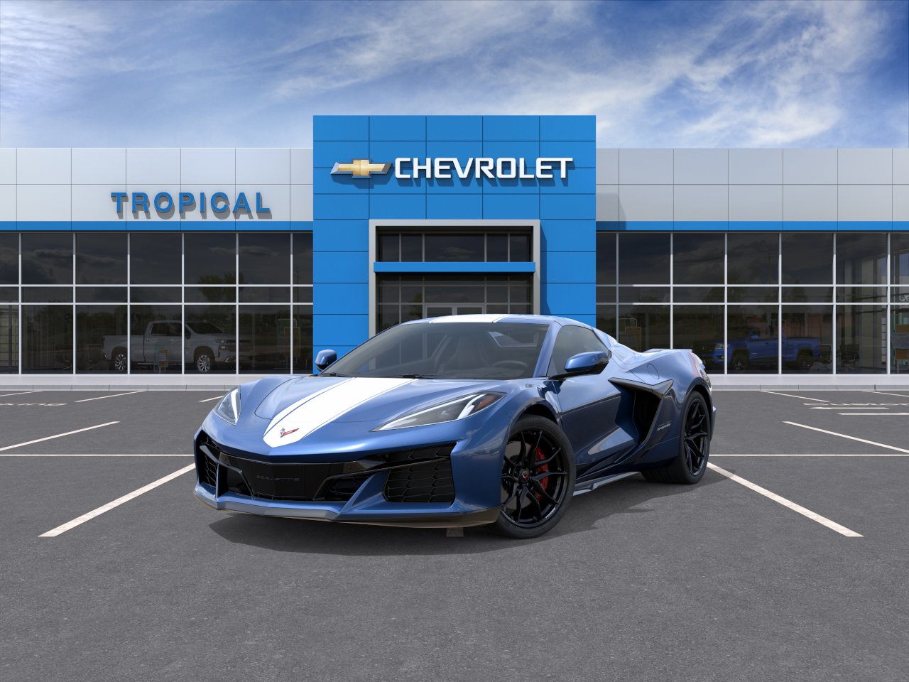 New 2027 Admiral Blue Metallic Chevrolet 3LT image 8